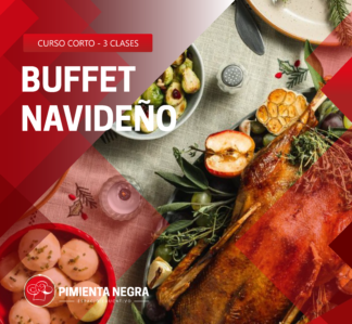 Imagen curso buffet navideño de Pimienta Negra