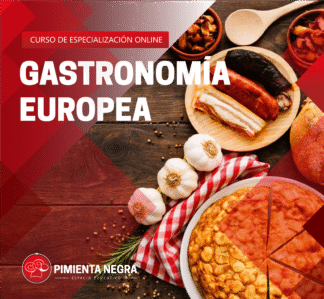 Curso de Especialización en Gastronomía Europea Online