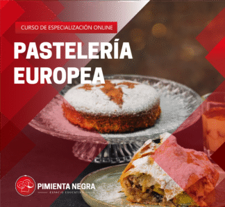 Curso de Especialización en Pastelería Europea Online